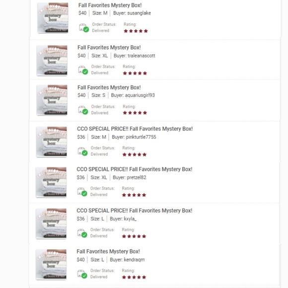 🍂🍁BACK FOR FALL! 250 5-⭐️ reviews!! Your Fall Favorites Mystery Box!🍂 - Picture 4 of 8